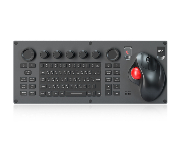 Картинка K-TEK-M418-OTB-BL-NV-EMC-SW-USB  