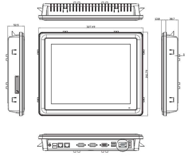 Картинка GOT5120T-845 J-XGA-US  
